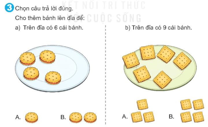 Bài số 3: Giải hoạt động câu 3 trang 15 SGK Toán 1 tập 1