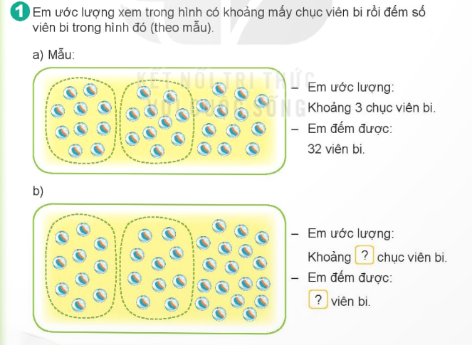 Bài số 9: Giải luyện tập câu 1 trang 8 SGK Toán 2 tập 1