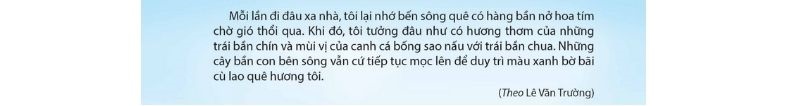 Câu 2: Đọc bài 4 bến sông tuổi thơ 2