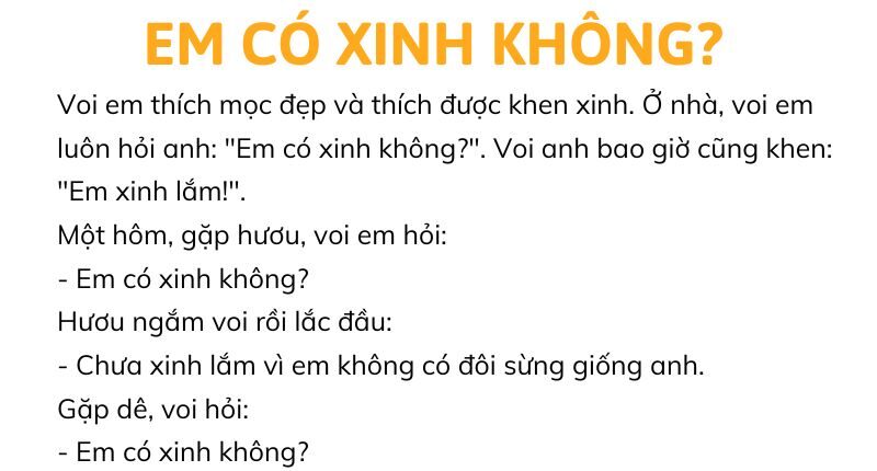 Câu 2: Đọc Bài 5: Em có xinh không? 1