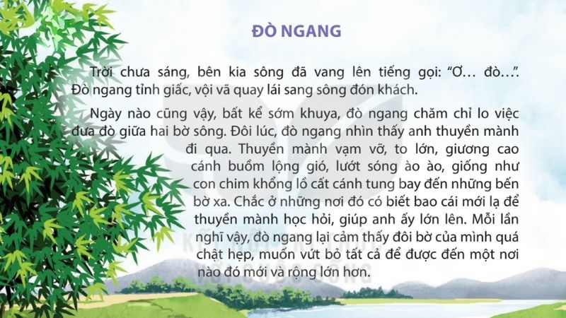 Câu 2: Đọc bài 8 đò ngang 1