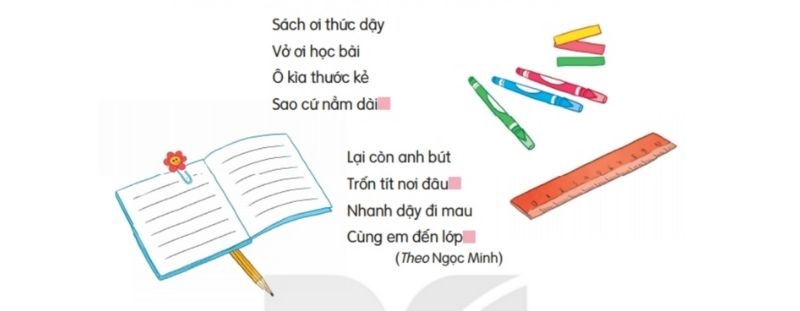 Câu 3: Chọn dấu chấm hoặc dấu chấm hỏi thay cho ô vuông