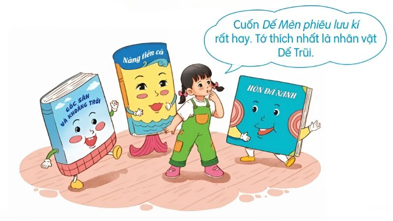 Câu 3: Nói về điều em thích nhất trong cuốn sách đã đọc