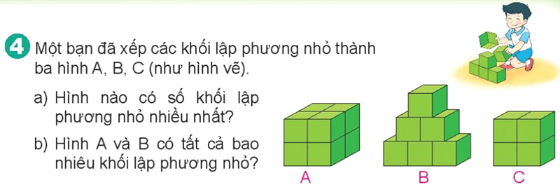 giải Bài số 4: Giải luyện tập câu 4 trang 39 SGK Toán 2 tập 1