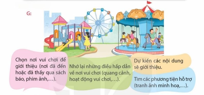 Chuẩn bị. Nói và nghe Bài 8: Hành tinh kì lạ