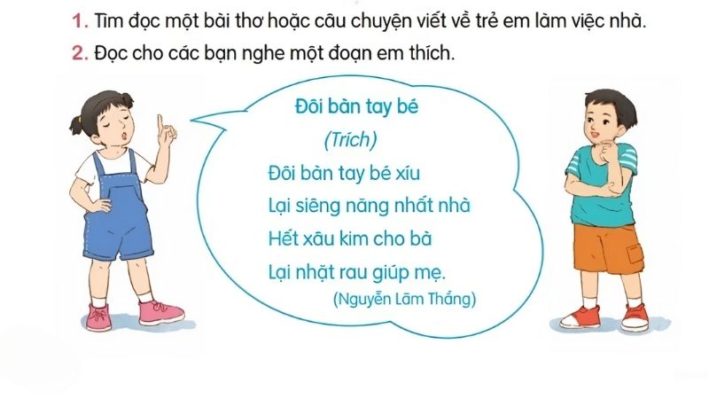 Đọc mở rộng Bài 6: Một giờ học