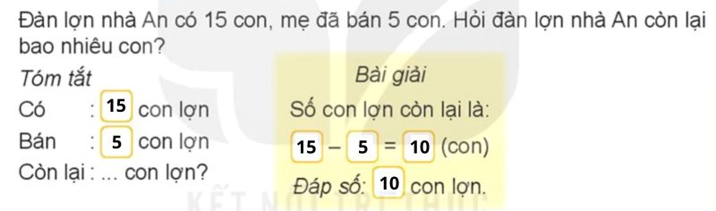 giải Bài số 3: Giải hoạt động trang 37 SGK Toán 2 tập 1