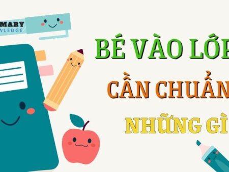 Bé vào lớp 1 cần chuẩn bị những gì? 05 điều bố mẹ cần lưu ý