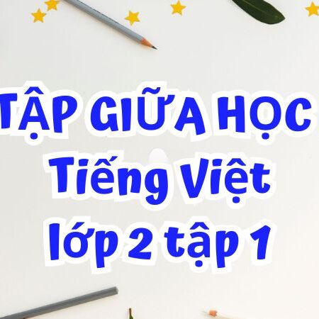 ÔN TẬP GIỮA HỌC KÌ 1 – Tiếng Việt Lớp 2 Tập 1 Kết Nối Tri Thức