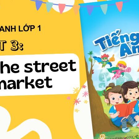 Tiếng Anh lớp 1 – Unit 3: At the street market | KNTT