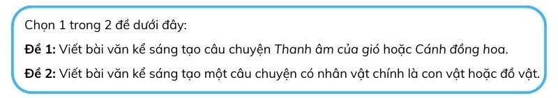 Viết: VIẾT BÀI VĂN KỂ CHUYỆN SÁNG TẠO bài 4 bến sông tuổi thơ