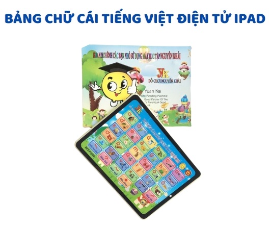 Bảng chữ cái tiếng Việt điện tử Ipad