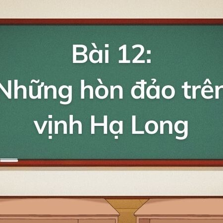 Bài 12: Những hòn đảo trên vịnh Hạ Long – Tiếng Việt Lớp 5 Tập 1 Kết Nối Tri Thức