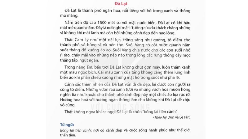 Câu 1: Đọc bài văn dưới đây và trả lời câu hỏi. Bài 9: Trước cổng trời