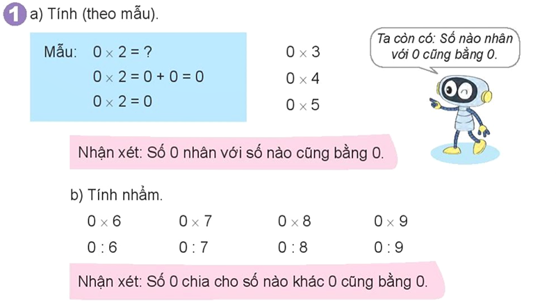 Bài số 10: Giải luyện tập câu 1 trang 26 SGK Toán 3 tập 1