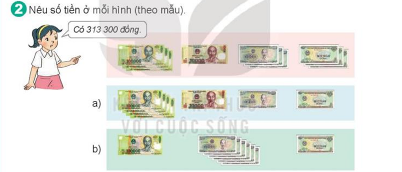 Bài số 2: Giải hoạt động câu 2 trang 34 SGK Toán 4 tập 1