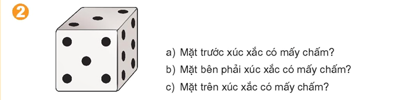 Bài số 2: Giải luyện tập câu 2 trang 100 SGK Toán 1 tập 1