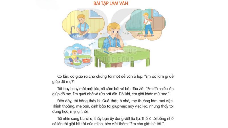 Câu 2: Đọc Bài 12: Bài tập làm văn 1