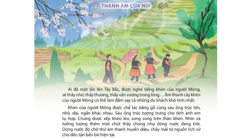 Câu 2: Đọc Bài 19: Thanh âm của núi 1