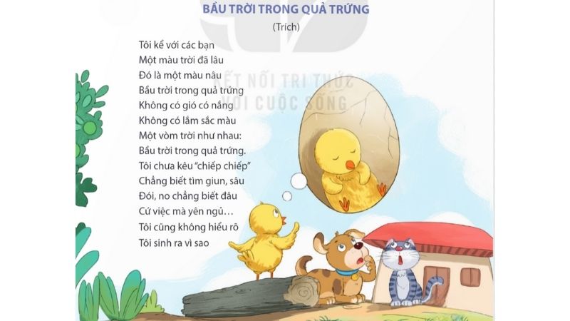 Câu 2: Đọc Bài 9: Bầu trời trong quả trứng 1