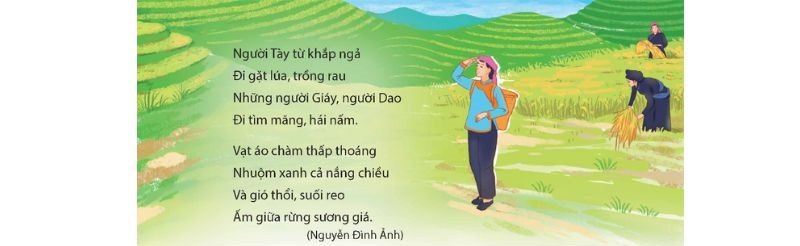 Câu 2: Đọc Bài 9: Trước cổng trời 2