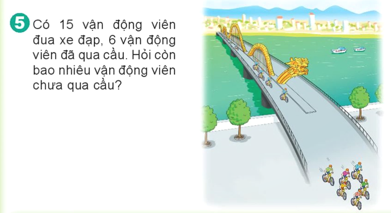 Bài số 23: Giải luyện tập câu 5 trang 46 SGK Toán 2 tập 1