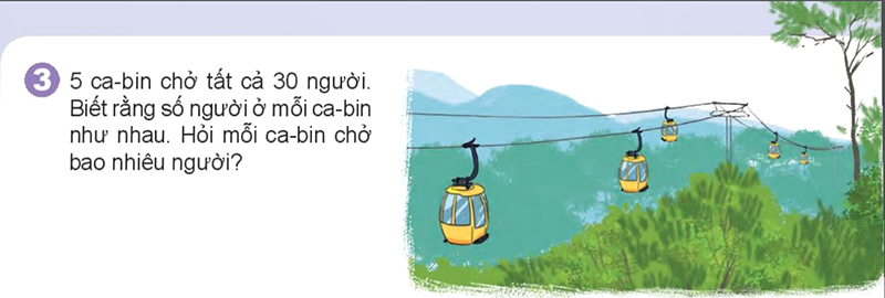 Bài số 3: Giải hoạt động câu 3 trang 40 SGK Toán 3 tập 1