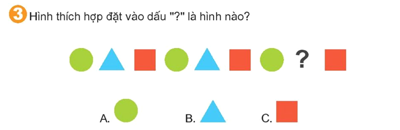 Bài số 3: Giải luyện tập câu 3 trang 111 SGK Toán 1 tập 1