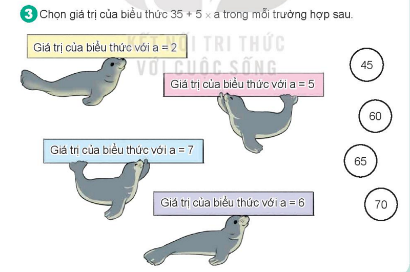 Bài số 3: Giải hoạt động câu 3 trang 15 SGK Toán 4 tập 1