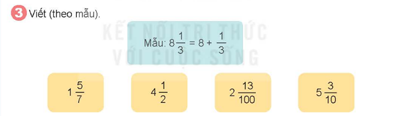 Bài số 3: Giải hoạt động câu 3 trang 24 SGK Toán 5 tập 1