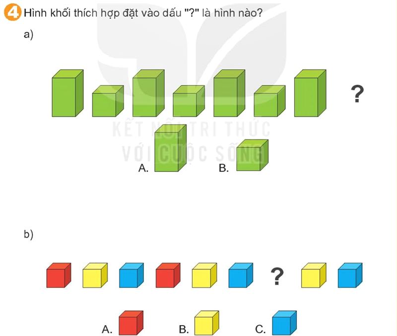 Bài số 7: Giải luyện tập câu 4 trang 95 SGK Toán 1 tập 1