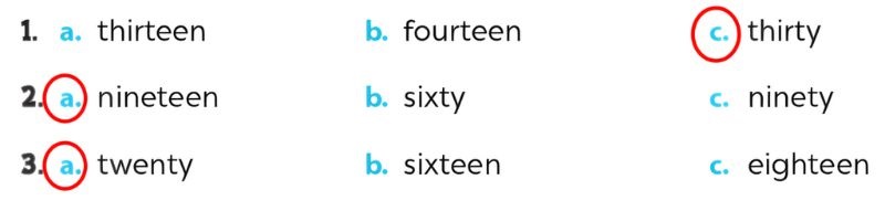 Circle, listen and check Lesson 3 Unit 2: Our home answer