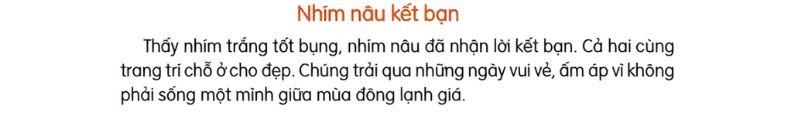 nghe viết bài 20 nhím nâu kết bạn