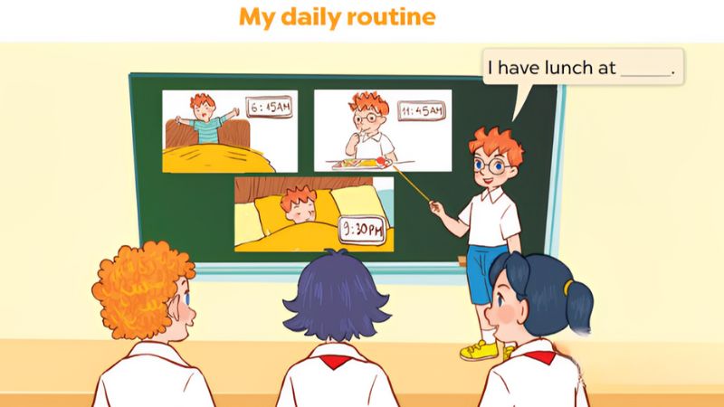 Project Lesson 3 Unit 2: Time and daily routines