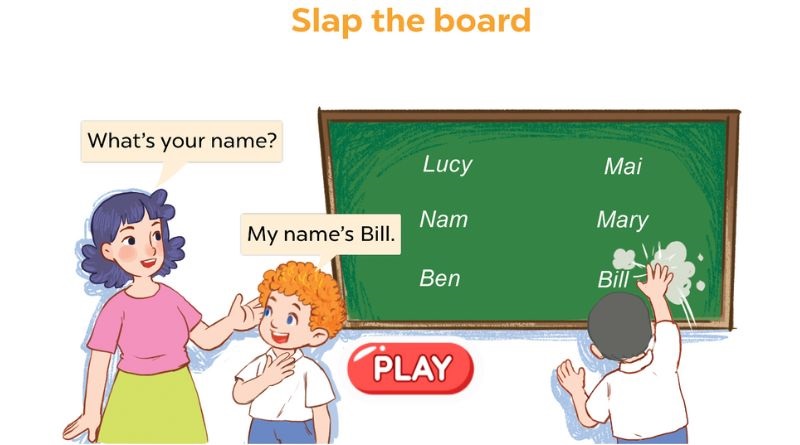 Task 6. Unit 2 lớp 3 Lesson 1: Let’s play