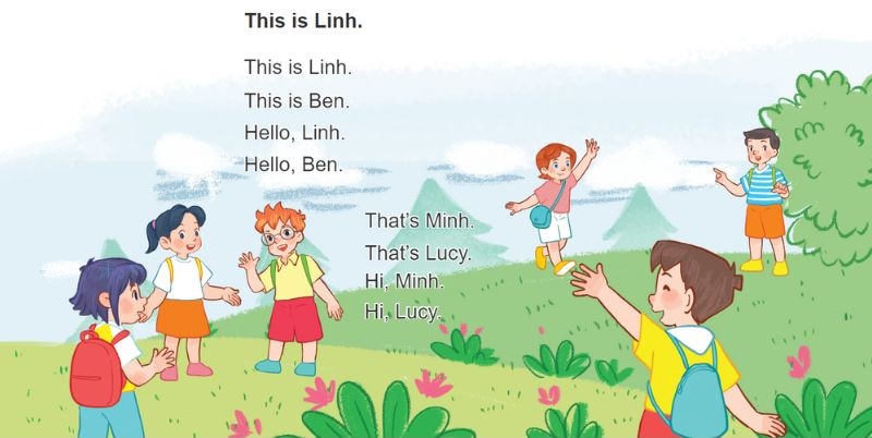 Task 6. Unit 3 lớp 3 Lesson 1: Let’s sing