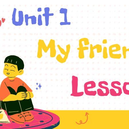 Tiếng Anh lớp 4 Unit 1: My friends Lesson 1 – Global Success