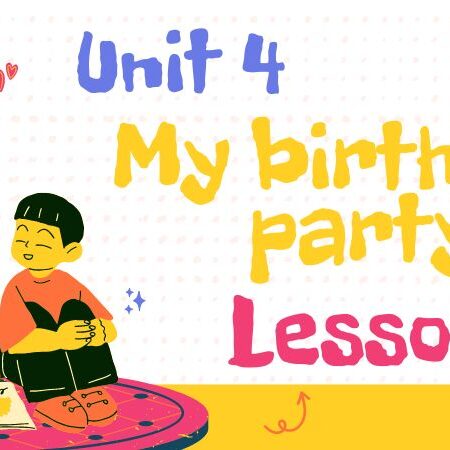 Tiếng Anh lớp 4 Unit 4: My birthday party Lesson 2 – Global Success