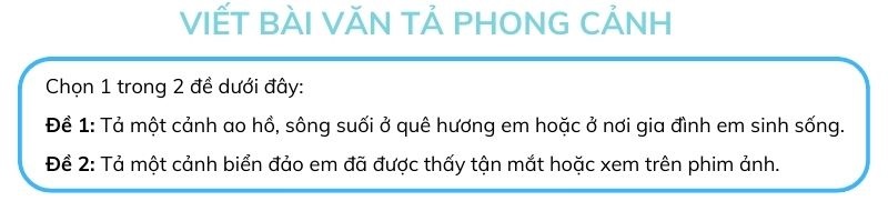 Viết Bài 15 Tiếng Việt lớp 5 Tập 1