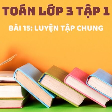 Bài 15: Luyện tập chung – Toán Lớp 3 Tập 1 Kết Nối Tri Thức