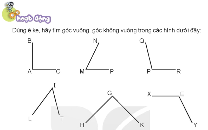 Bài số 1: Giải hoạt động trang 55 SGK Toán 3 tập 1