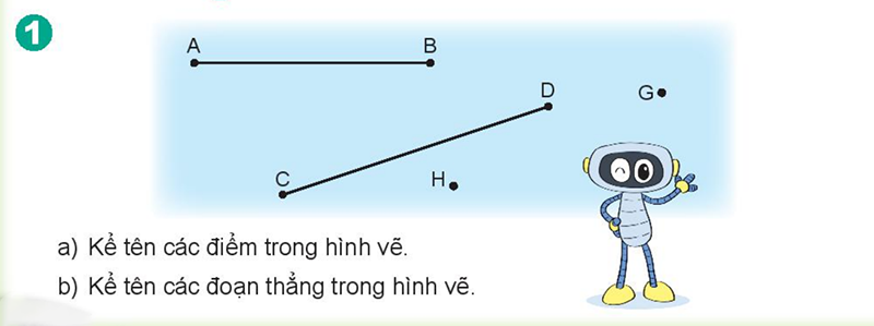 Bài số 1: Giải hoạt động câu 1 trang 98 SGK Toán 2 tập 1