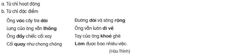 Câu 1 trang 102 Tiếng Việt 3 Tập 1 Kết nối tri thức