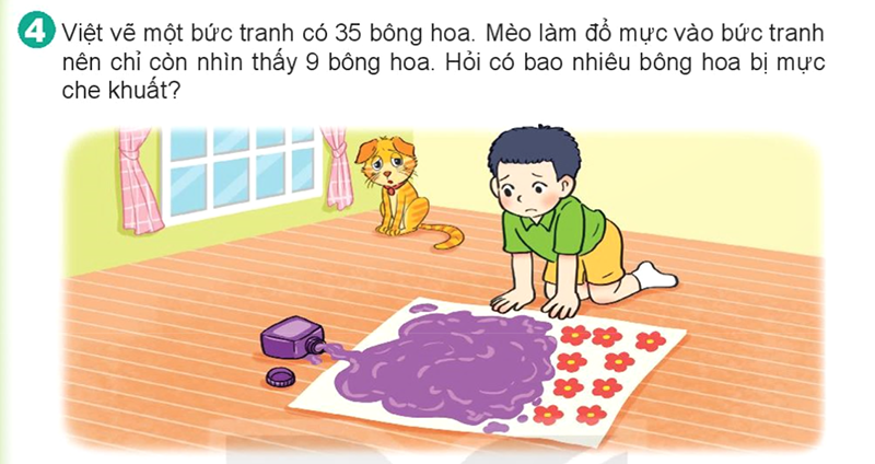 Bài số 16: Giải luyện tập câu 4 trang 88 SGK Toán 2 tập 1