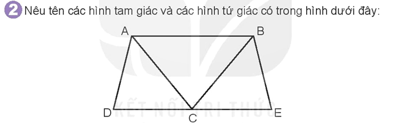 Bài số 2: Giải hoạt động 2 trang 57 SGK Toán 3 tập 1