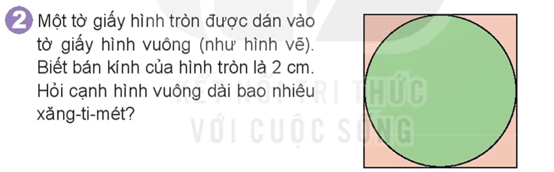 Bài số 2: Giải luyện tập 2 trang 65 SGK Toán 3 tập 1