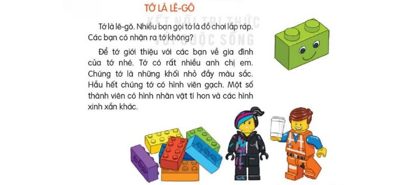 Câu 2: Đọc Bài 22: Tớ là lê-gô 1