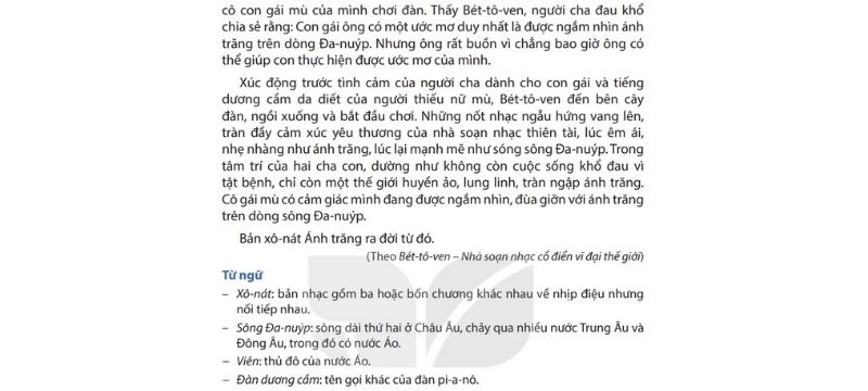 Câu 2: Đọc Bài 23: Bét-tô-ven và Bản xô-nát Ánh trăng 2