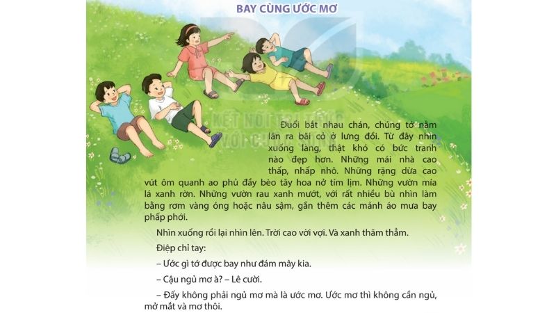 Câu 2: Đọc Bài 25: Bay cùng ước mơ 1