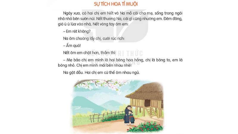 Câu 2: Đọc Bài 25: Sự tích hoa tỉ muội 1